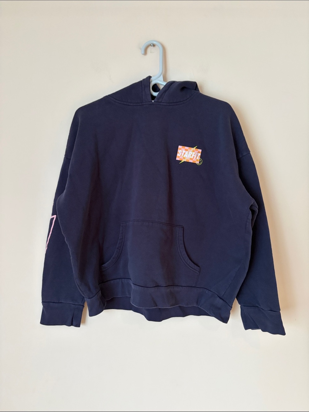 Starfit navy blue hoodie sweatshirt